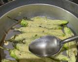 Stuffed Mirchi Dhokla recipe step 2 photo