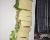 A picture of step 5 of Easy and Nutritious Everyone Loves this Ham, Cheese and Lettuce Sandwiches.