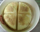 A picture of step 2 of Easy Microwaved Sweet Onion Consommé and Cheese.