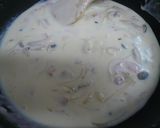 A picture of step 4 of Easy and Quick Lump-Free Bacon Doria.