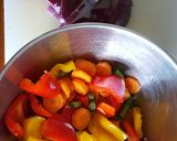 A picture of step 1 of Paneer/Tofu Mix Veg.