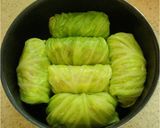 A picture of step 7 of Cabbage and Cheese Rolls in Tomato Sauce.