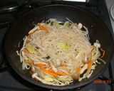 A picture of step 5 of Stir-Fried and Simmered Vegetables With Mushrooms and Konnyaku.