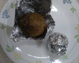 A picture of step 1 of Beetroot Koprapak.