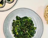 Foto langkah ke 5 dari resep Sigeumchi Namul 시금치나물 (Salad bayam ala korea).