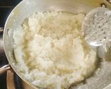 A picture of step 1 of COCONUT LADDU (Milkmaid Coconut Laddu).