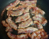 A picture of step 2 of Pear and Bacon Frittata.
