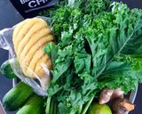 Hình bước làm 1 của món Nước ép Kale trị gout