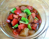 A picture of step 3 of Grapefruit Salad With Balsamic Vinegar.