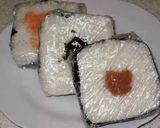 A picture of step 12 of Easy Rectangular Onigiri.