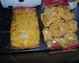 A picture of step 21 of Rainbow spaghetti/pasta#familyfriendly.