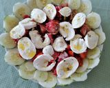 Foto del paso 2 de la receta: Ensalada de tomate y pepino de la huerta con mozzarella