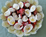 Foto del paso 2 de la receta: Ensalada de tomate y pepino de la huerta con mozzarella