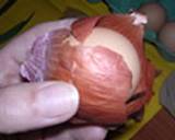 Egg dyeing using pantyhose recipe step 4 photo