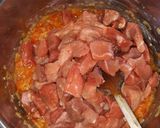 Sertéspörkölt recept fázis 1 fotója