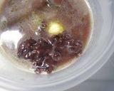 A picture of step 1 of Red Bean Paste Pão de Queijo-Style Bread.
