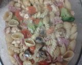 A picture of step 6 of My Smokey Bacon Bake 😉.
