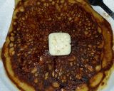 A picture of step 8 of CC'S fall spiced pancakes.