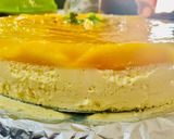 A picture of step 11 of No bake Mango Cheese Cake.