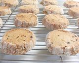 A picture of step 10 of Diamants (French Diamond Cookies) - Coffee Flavored Version.