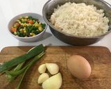 Foto langkah ke 1 dari resep Nasi goreng hongkong ala bumil.