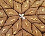 A picture of step 8 of Kibbeh bil Sanieh (Baked Kibbeh).
