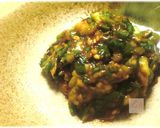 A picture of step 9 of Spicy Miso Paste with Chives and Leeks.