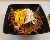 Foto del passaggio 10 della ricetta Japchae (Spaghetti di patate dolci saltati con verdure)