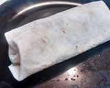 A picture of step 4 of Easy Chicken burritos.