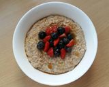 A picture of step 4 of Vickys Oat & Quinoa Porridge, GF DF EF SF NF.
