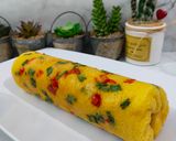 Foto langkah ke 10 dari resep Flossroll Abon/Roti Gulung Abon Lowcarb/Debm/Keto.