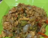 Foto langkah ke 7 dari resep Orak Arik Telur Sawi Putih.