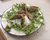 Hình bước làm 13 của món Nem trái đất vuông không thịt