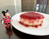 Foto langkah ke 10 dari resep Strawberry Cheesecake no bake.