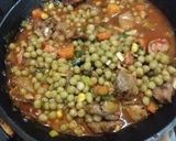 Foto del paso 3 de la receta: Guiso de arvejas con restos de asado