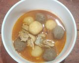 Foto langkah ke 6 dari resep Cilok baso ikan kuah tom yum.