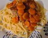 Une image de l'étape 7 de Tournedos aux carottes accompagnés de spaghetti 🐂🥕.