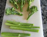 Foto del paso 3 de la receta Ensalada de patata, calabacín, bimi y brevas