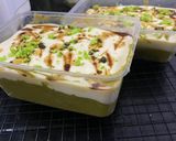 Gambar langkah 10 resipi Kek Pandan Cheese.