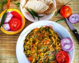 A picture of step 9 of Palak Baingan Bharta.