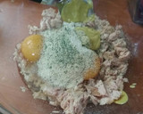 Foto del paso 4 de la receta: Hamburguesas de Atún con pimientos