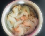 A picture of step 1 of Baked Prawn.