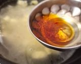 A picture of step 5 of Pineapple Halwa/Pineapple kesari.