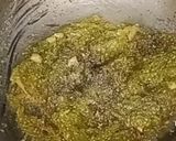A picture of step 3 of Lauki halwa (Greens, beans, gourds).