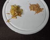 A picture of step 2 of Mint Lemon grass Coffee.