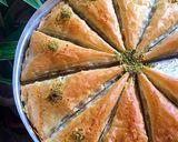 A picture of step 5 of Turkish Baklava.