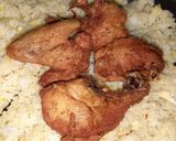Foto langkah ke 5 dari resep Nasi Goreng Mentega dan Ayam Goreng.