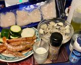 Foto del paso 1 de la receta: Bacalao con Gambones y Almejas (Thermomix)