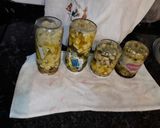 Foto del paso 3 de la receta Calabacines en conserva con ajo y perejil