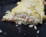Foto del paso 4 de la receta: Arrollado de papa con jamón y queso